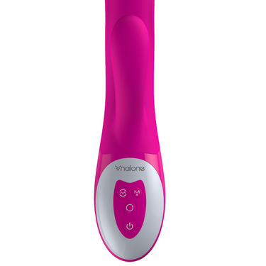 Vibratore Doppia Azione in Silicone Morbido con Wave e 7 Modalità di Stimolazione
